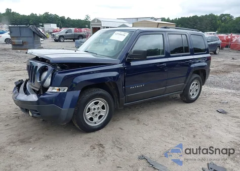 2015 Jeep Patriot Sport from USA, damaged, VIN 1C4NJRBB8FD147786